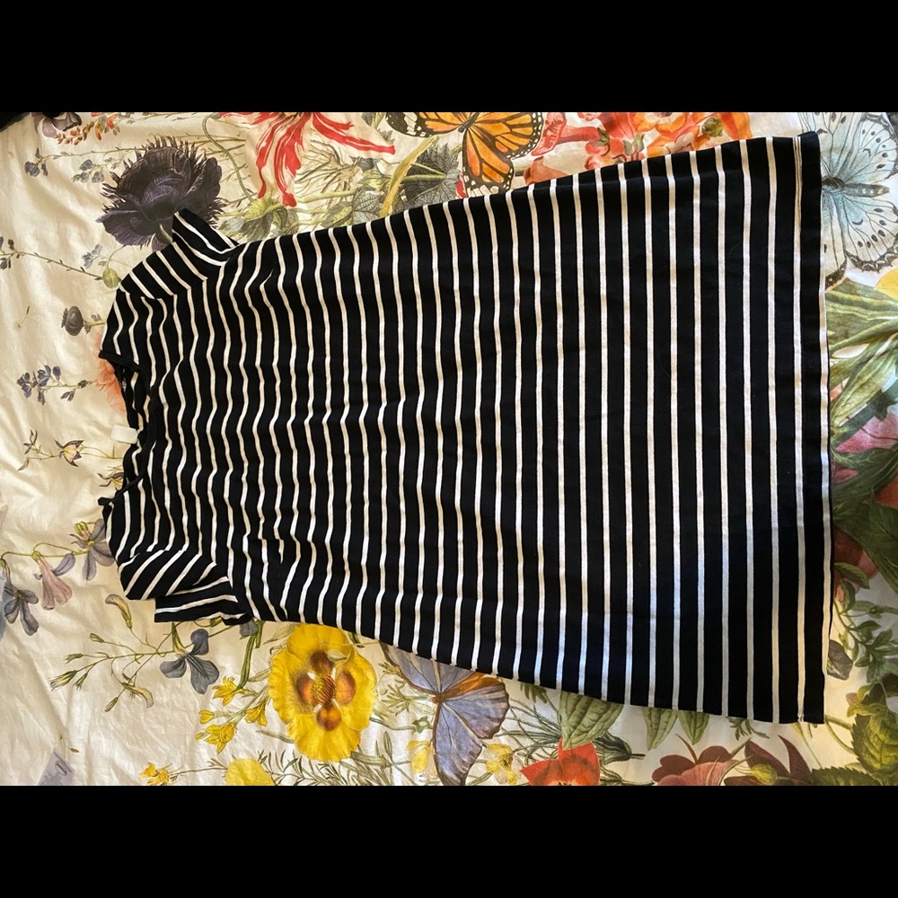 Black & White Stripped Dress